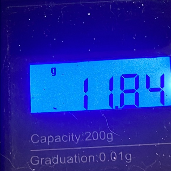 Triple strand gold tone necklace w/3-0.5” prong set Austrian crystal pendants - Picture 14 of 14